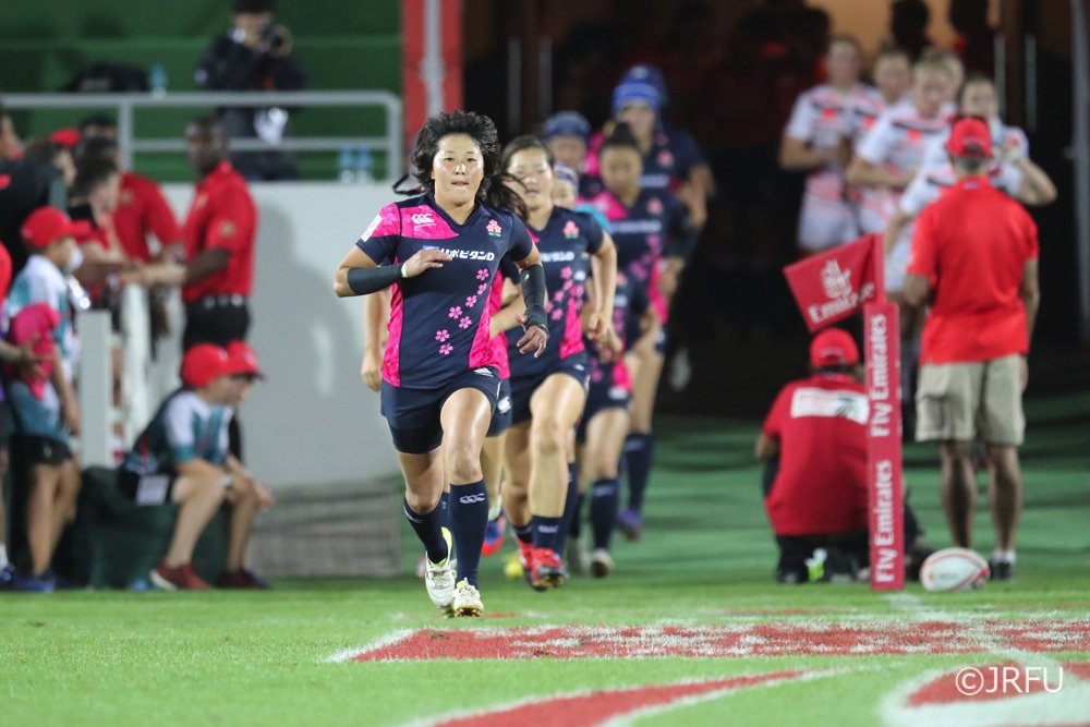 2017/11/30「HSBCワールドラグビー女子セブンズシリーズ2017-2018 第1戦 ドバイ大会」プールB第3戦 女子セブンズ日本代表 vs イングランド代表