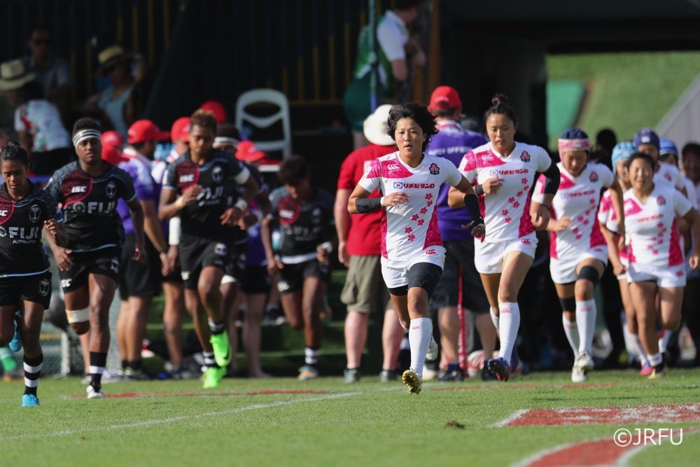 2017/11/30「HSBCワールドラグビー女子セブンズシリーズ2017-2018 第1戦 ドバイ大会」11位/12位決定戦 女子セブンズ日本代表 vs フィジー代表
