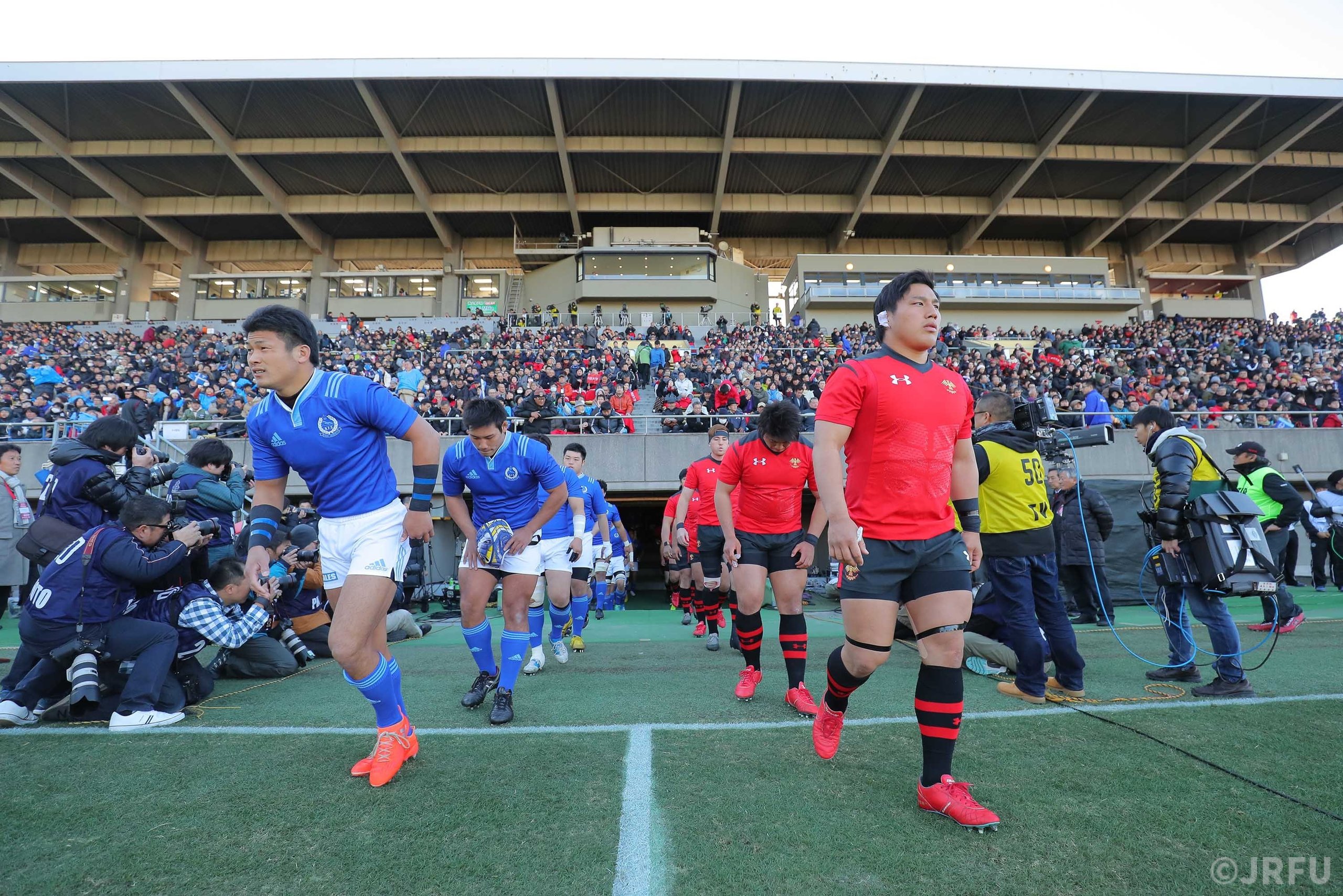 1/2「第54回全国大学ラグビーフットボール選手権大会」準決勝・帝京大学vs東海大学