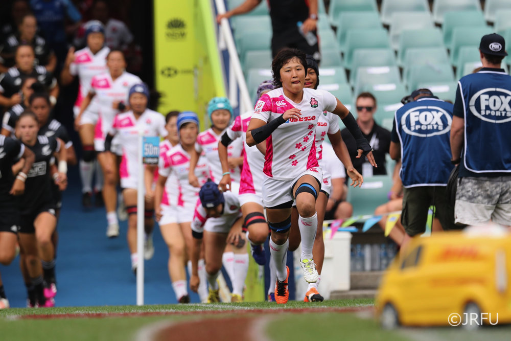 2018/1/26「HSBCワールドラグビー女子セブンズシリーズ2017-2018 第2戦 オーストラリア大会」プールB第1戦 女子セブンズ日本代表 vs ニュージーランド代表