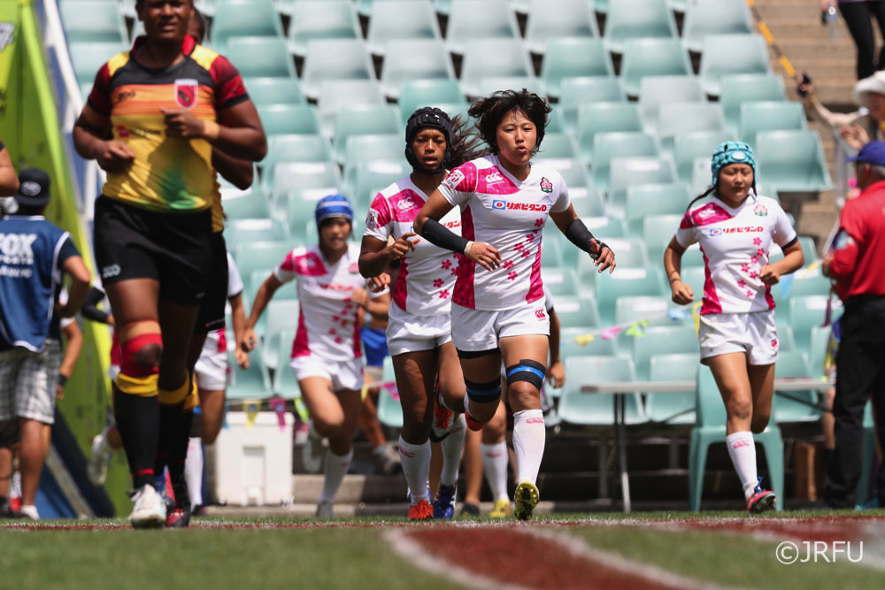 2018/1/27「HSBCワールドラグビー女子セブンズシリーズ2017-2018 第2戦 オーストラリア大会」11位12位決定戦 女子セブンズ日本代表 vs パプアニューギニア代表