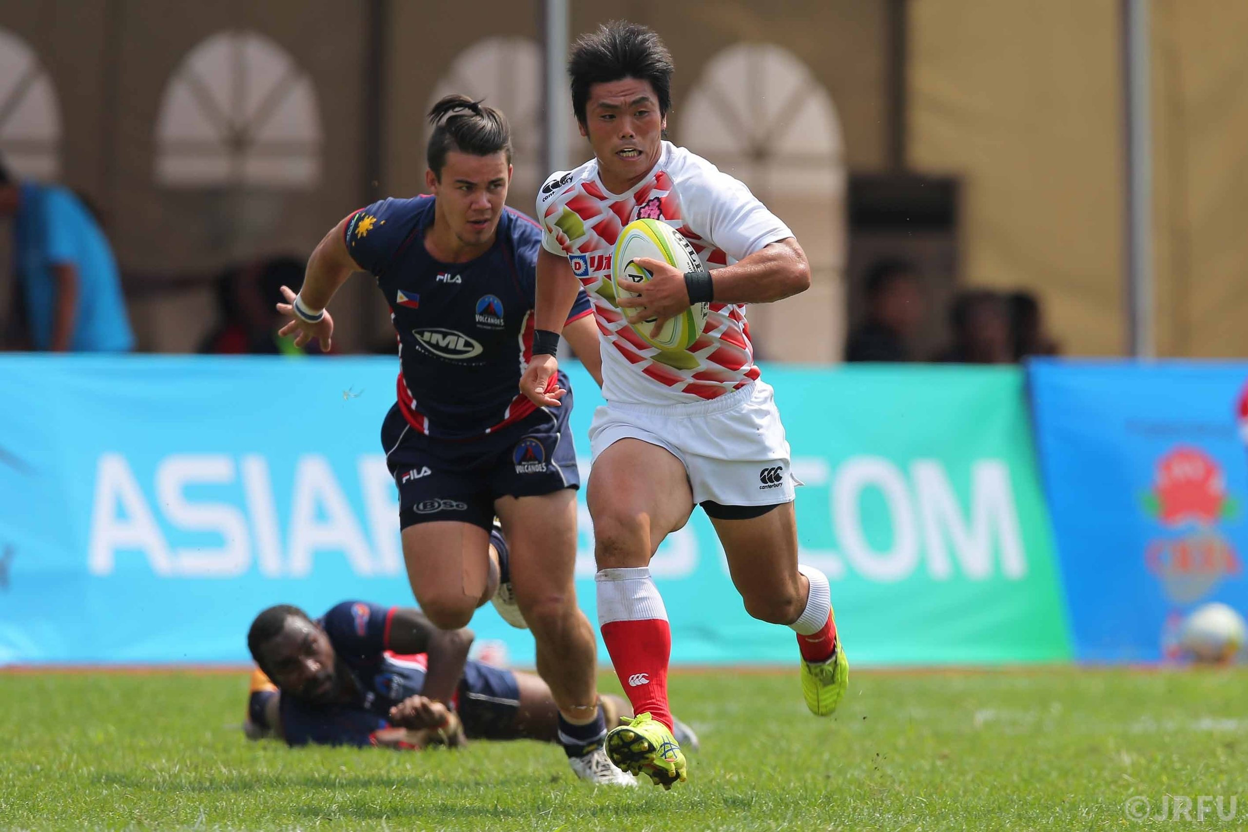 2015/9/6「アジアラグビー セブンズシリーズ 第1戦 中国セブンズ」カップ準々決勝 男子セブンズ日本代表 vs フィリピン代表