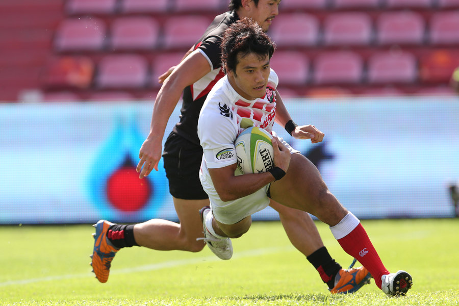 2015/9/26「アジアラグビー セブンズシリーズ 第2戦 タイセブンズ」プールA第1戦 男子セブンズ日本代表 vs シンガポール代表