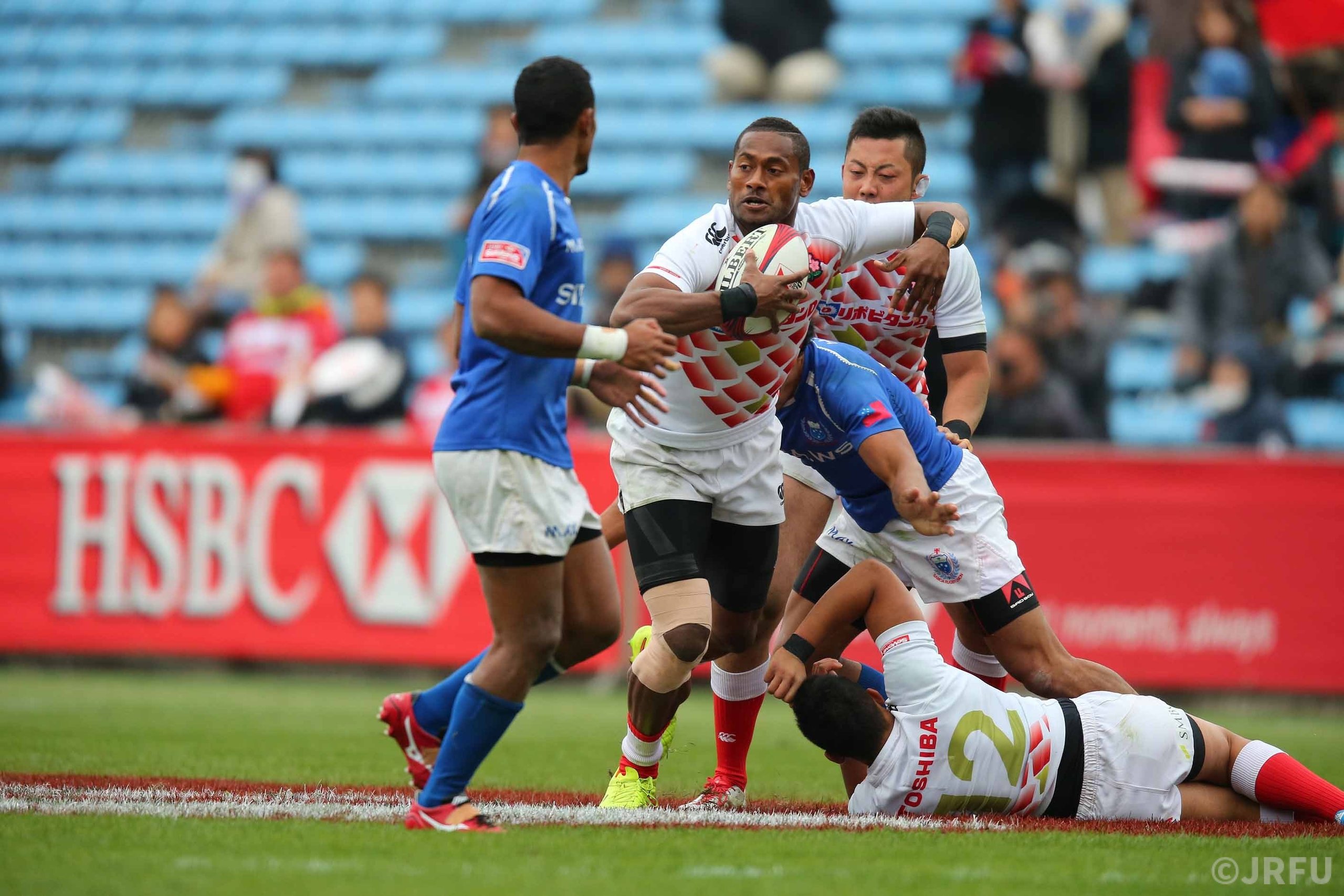 2015/4/4「HSBCセブンズワールドシリーズ2014-2015 東京セブンズ」プールD第2戦 男子セブンズ日本代表 vs サモア代表