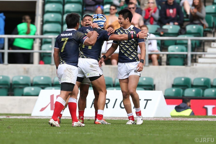 2015/5/17「HSBCセブンズワールドシリーズ2014-2015 ロンドンセブンズ」シールド決勝 男子セブンズ日本代表 vs フランス代表