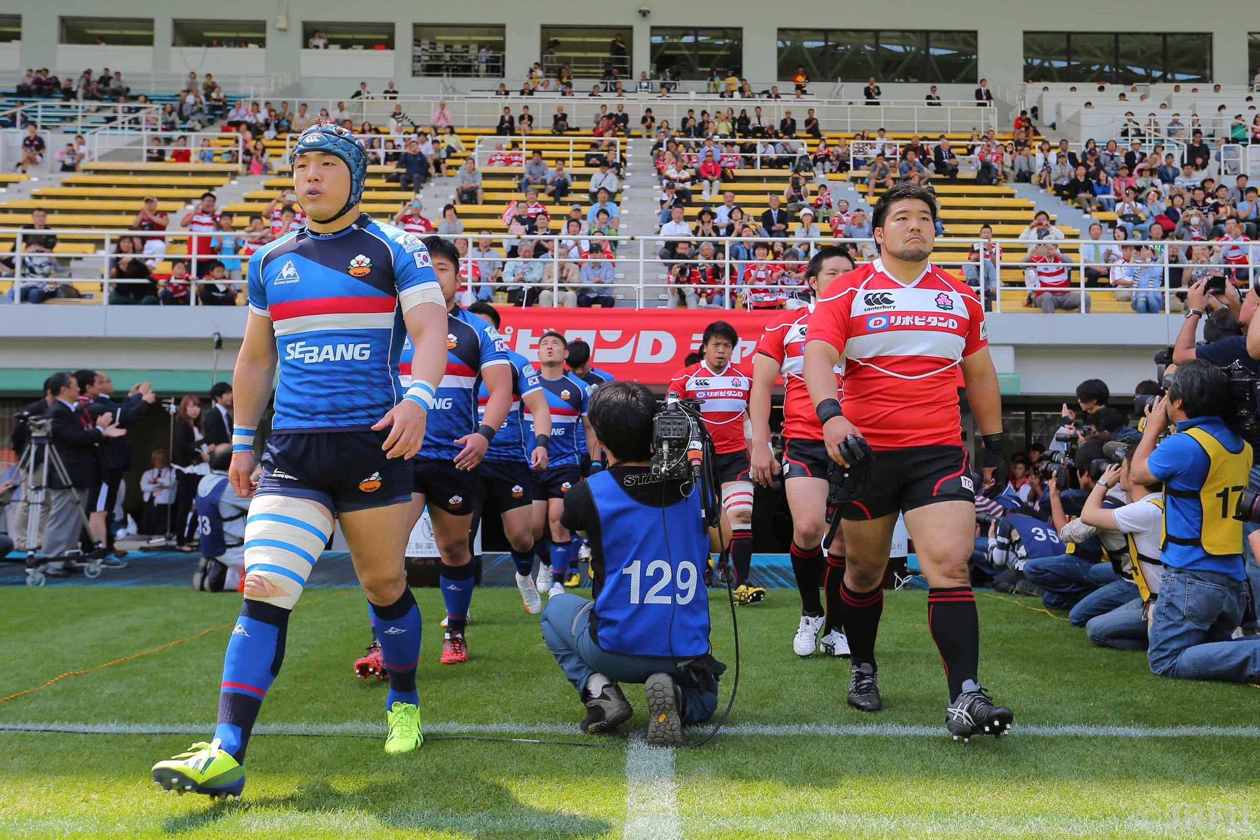 2015/5/9「アジアラグビーチャンピオンシップ2015」日本代表 vs 韓国代表