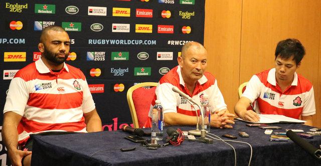 日本代表「ラグビーワールドカップ2015」第1戦 南アフリカ代表戦 試合登録メンバー