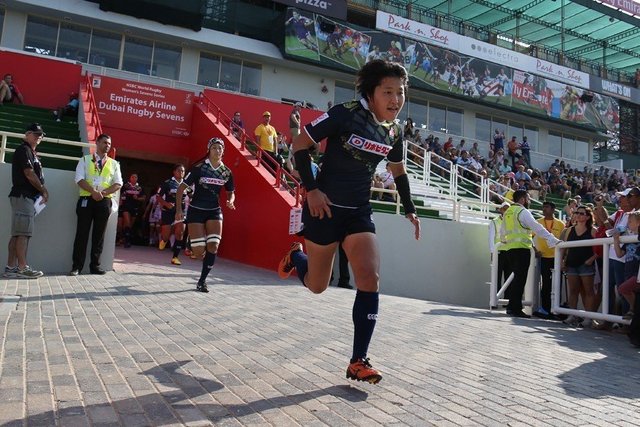 女子セブンズ日本代表(サクラセブンズ)「HSBCワールドラグビー女子セブンズシリーズ2015-2016 第1戦 ドバイ大会」第1日試合結果