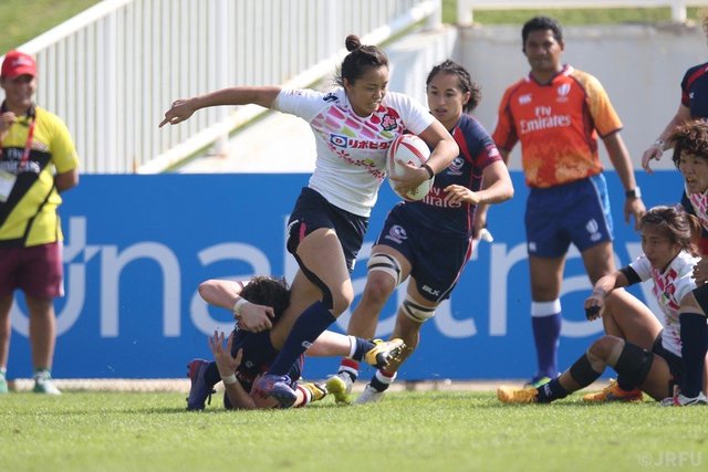 女子セブンズ日本代表(サクラセブンズ)「HSBCワールドラグビー女子セブンズシリーズ2015-2016 第1戦 ドバイ大会」第2日試合結果