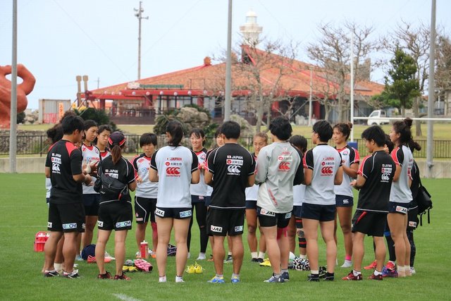 女子セブンズ合同合宿（沖縄合宿）レポート