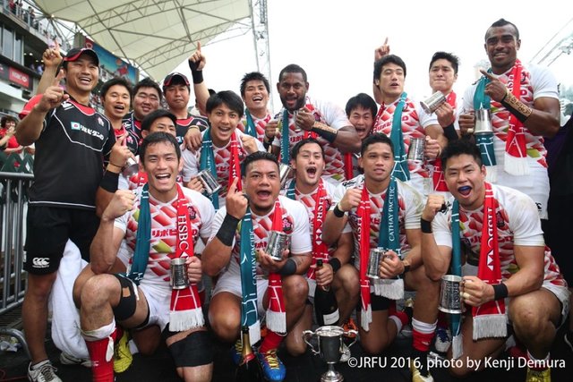 男子セブンズ日本代表「香港セブンズ（HSBCワールドラグビーセブンズシリーズ2016-2017コアチーム昇格決定大会）」第3日試合結果