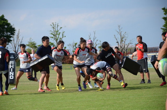 女子セブンズ合同合宿レポート