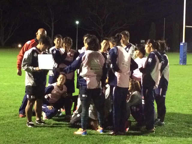 女子セブンズ合同合宿（オーストラリア遠征）活動レポート