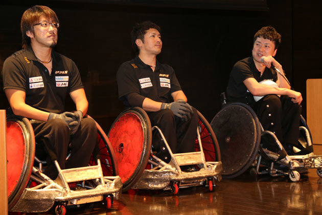 第64回「みなとスポーツフォーラム」レポート（ウィルチェアーラグビー 池崎大輔氏、今井友明氏、島川慎一氏）