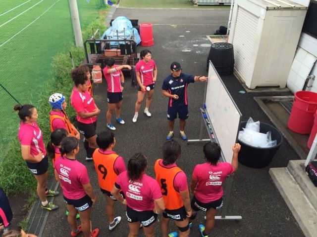 女子セブンズ日本選抜アジアラグビーセブンズシリーズ香港大会直前合宿レポート