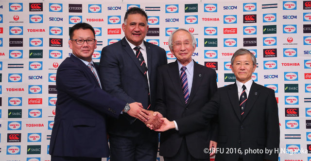 ジェイミー・ジョセフ新ヘッドコーチ　就任記者会見