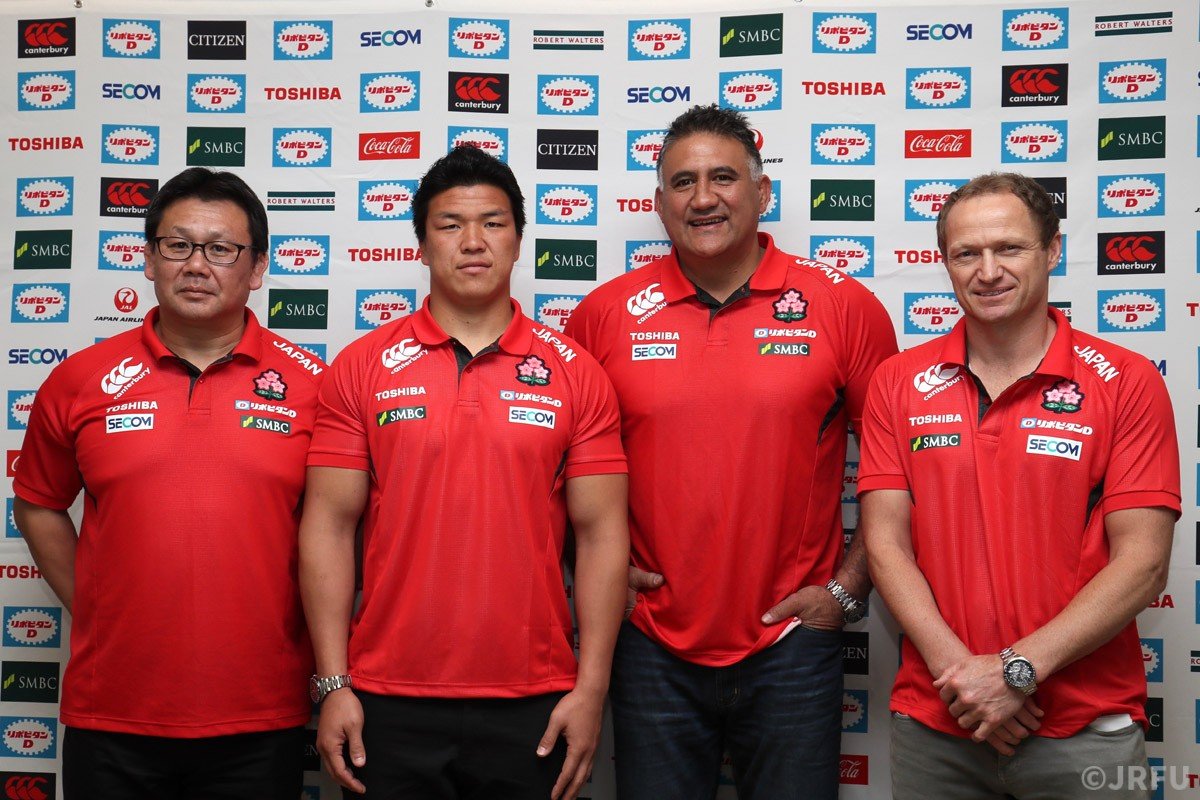 日本代表 メンバー発表記者会見レポート 日本ラグビーフットボール協会 Rugby For All ノーサイドの精神 を 日本へ 世界へ