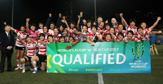 女子ラグビーワールドカップ2017アジア・オセアニア予選 第2戦 女子日本代表（サクラフィフティーン）　対　女子香港代表 試合結果