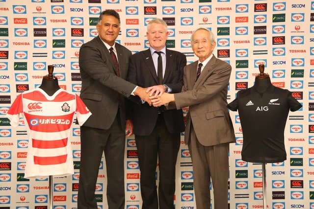 日本代表　2018年11月にニュージーランド代表と対戦決定