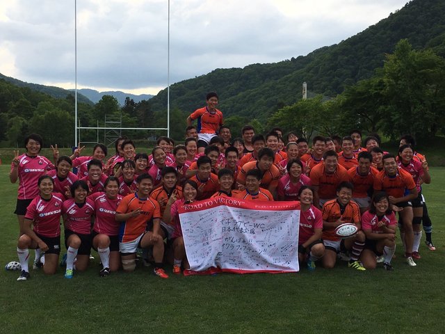 「女子15人制合同合宿(定山渓)」レポート