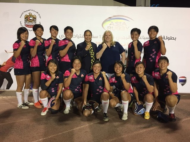 女子セブンズユース日本代表「第3回ユースオリンピック競技大会アジア予選（ASIA RUGBY U17 GIRLS SEVENS）」第2日試合結果