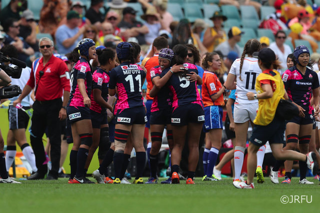 女子セブンズ日本代表（サクラセブンズ）「HSBCワールドラグビー女子セブンズシリーズ第2戦オーストラリア大会」大会第2日試合結果、試合後コメント