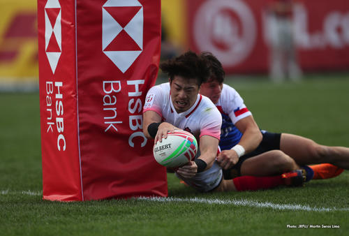 男子セブンズ日本代表 HSBC ワールドラグビーセブンズシリーズ2018-2019第5戦アメリカ大会　 大会第2日試合結果のお知らせ