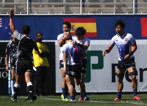 男子セブンズ日本代表 HSBC ワールドラグビーセブンズシリーズ2018-2019第5戦アメリカ大会　 大会第3日(最終日)試合結果のお知らせ