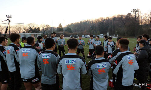 レポート：日本代表　RWCTS（ラグビーワールドカップトレーニングスコッド）キャンプ①