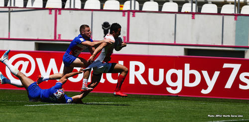 男子セブンズ日本代表「HSBCワールドラグビーセブンズシリーズ2018-2019」第10戦フランス大会 大会第1日試合結果のお知らせ