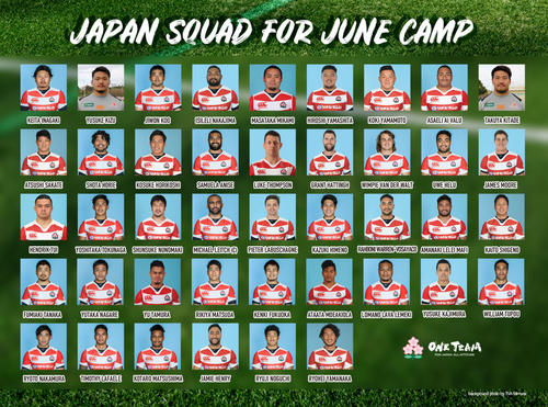 日本代表　宮崎合宿参加メンバーおよび合宿スケジュールのお知らせ