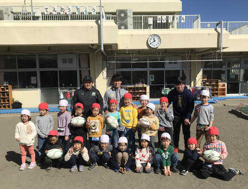 未就学児向けラグビー体験プログラム展開開始のお知らせ