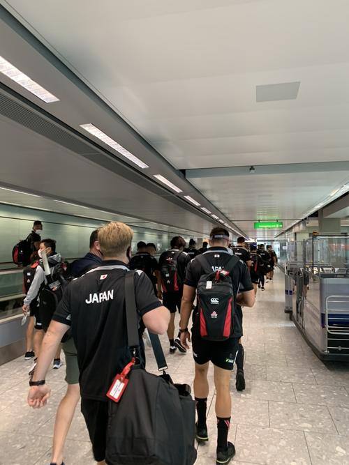 男子日本代表スコットランド到着のお知らせ