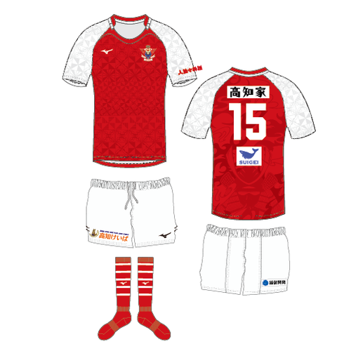 「TONGA SAMURAI XV」試合ジャージー決定のお知らせ