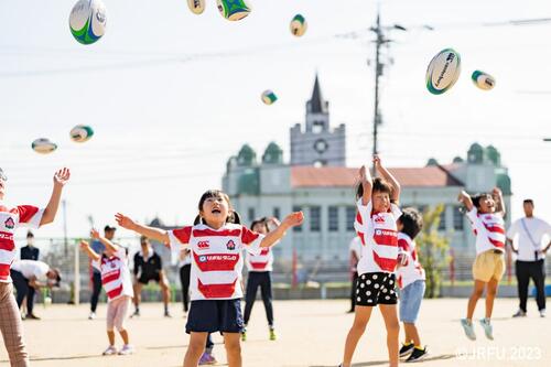 未就学児向けラグビーキャラバン事業  「Canterbury Rugby Little Playfield in 日産スタジアム」 実施のお知らせ