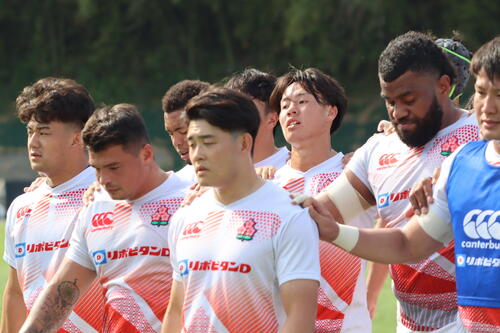 ラグビー日本代表　5L JAPAN15 2025年のラグビー日本代表が始動。『JAPAN XV』のメンバー40名が