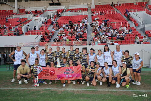 太陽生命ウィメンズセブンズシリーズ2025 第3戦花園大会　2日目の試合結果のお知らせ