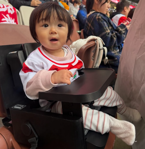 レポート:ポータブルチェア無料レンタルサービスの実施 (男子日本代表 / 国立競技場)