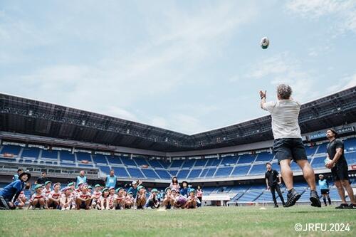 未就学児向けラグビーキャラバン事業 「Canterbury Rugby Little Playfield in ユニバー記念競技場」 実施のお知らせ