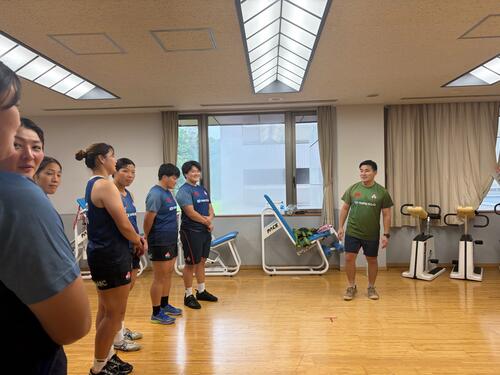 レポート：女子15人制強化・TID合同フォワード合宿