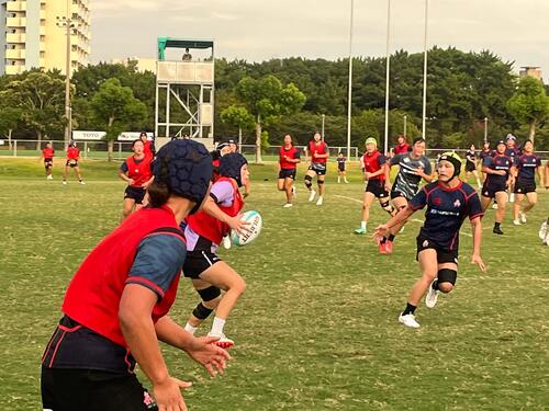 （8/31更新）レポート：女子15人制強化・TID合同福岡合宿