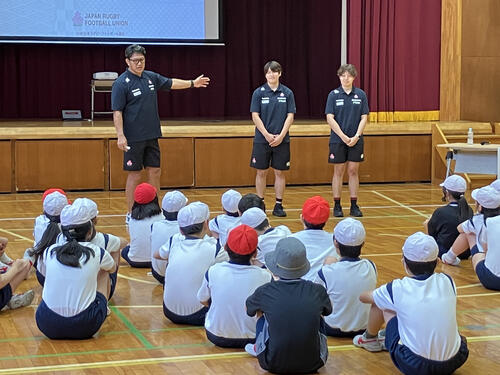 2026年度ラグビー日本代表戦開催都市でのラグビー元日本代表および現役選手による小学校訪問事業のお知らせ