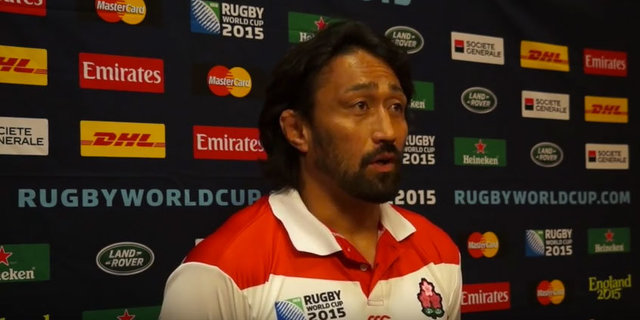 日本代表「ラグビーワールドカップ2015」 山田章仁選手、大野均選手コメント