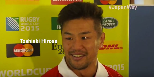 日本代表「ラグビーワールドカップ2015」 廣瀬俊朗選手、堀江翔太選手、福岡堅樹選手コメント