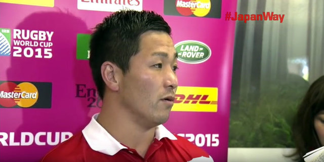 日本代表「ラグビーワールドカップ2015」小野選手コメント