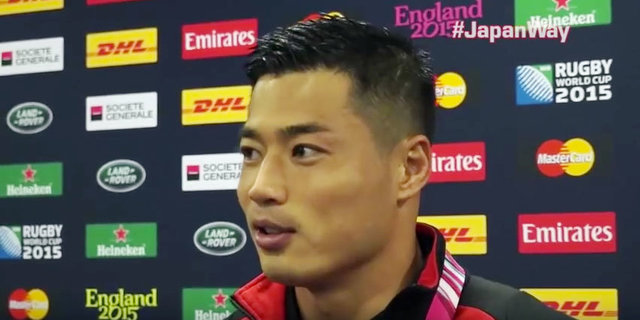 日本代表「ラグビーワールドカップ2015」サモア代表戦後 日和佐選手、堀江選手、山田選手、田中選手、小野選手、ホラニ選手コメント