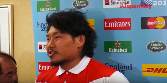 日本代表「ラグビーワールドカップ2015」サモア代表戦翌日 ヘッドコーチ、稲垣選手コメント