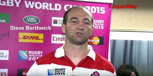 日本代表「ラグビーワールドカップ2015」ボーズウィックFWコーチ、堀江選手