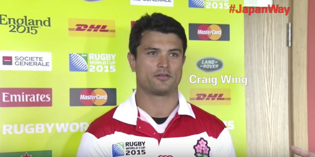 日本代表「ラグビーワールドカップ2015」ウィング選手、立川選手、堀江選手、廣瀬選手