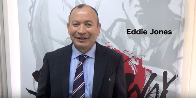 日本代表エディー・ジョーンズヘッドコーチからファンの皆様へのメッセ­ージ